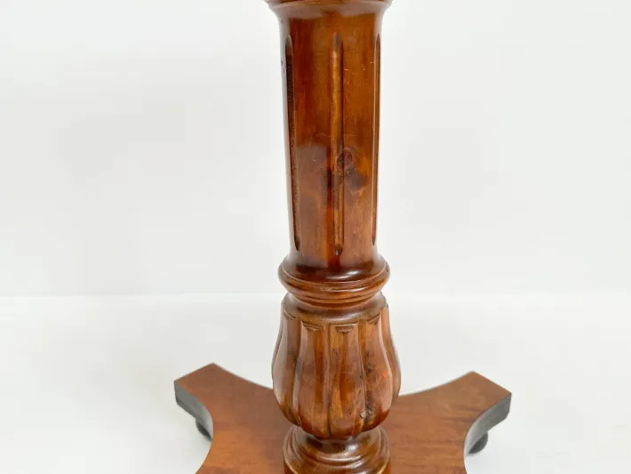 Pamono Vintage Wine Table in Walnut Veneer, 1920s Outlet