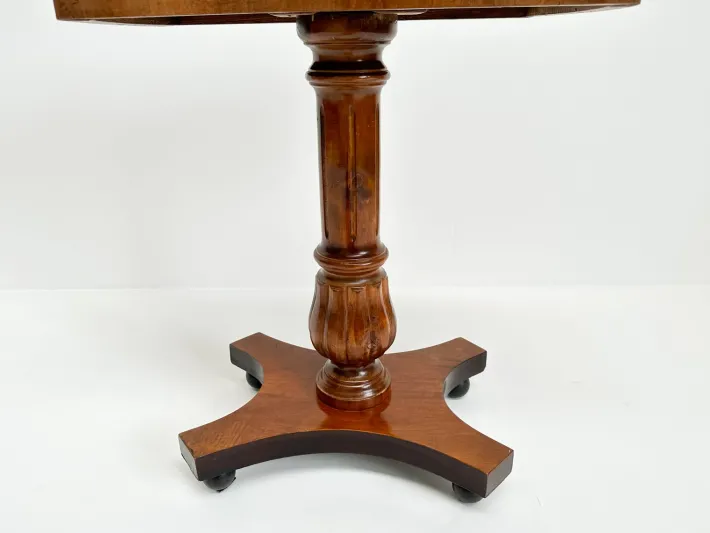 Pamono Vintage Wine Table in Walnut Veneer, 1920s Outlet