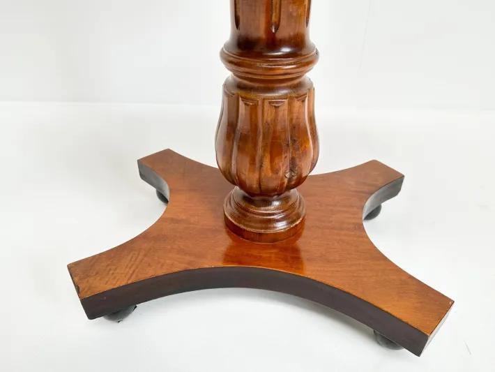 Pamono Vintage Wine Table in Walnut Veneer, 1920s Outlet