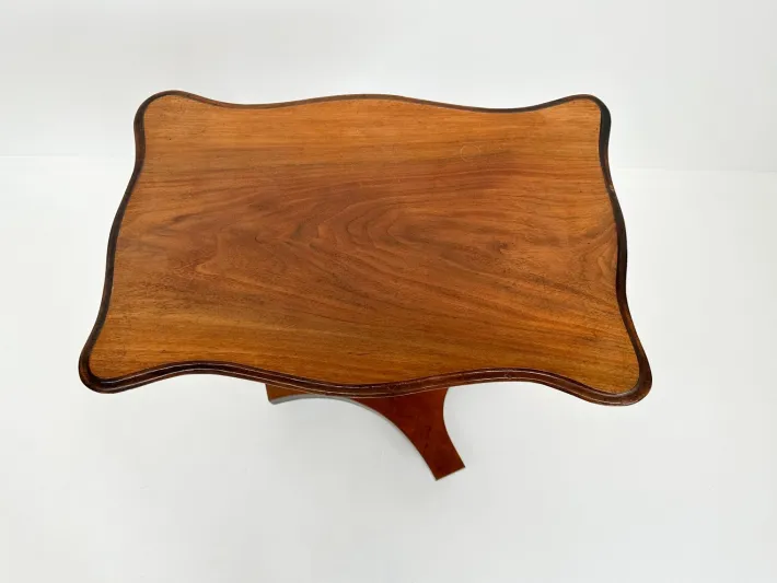 Pamono Vintage Wine Table in Walnut Veneer, 1920s Outlet