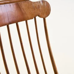 Pamono Vintage Wood Rocking Chairs Discount