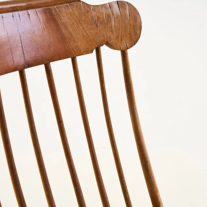 Pamono Vintage Wood Rocking Chairs Discount