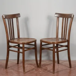 Pamono Vintage Wooden Chairs from Luterma, Estonia, 1940s, Set of 2 New