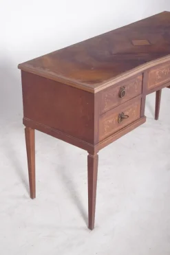 Pamono Vintage Wooden Dressing Table with Marquetry, 1920s New