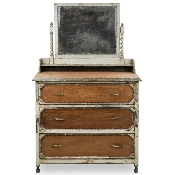Pamono Vintage Wooden Dressing Table Best