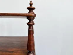 Pamono Vintage Wooden Etagere on Castors New