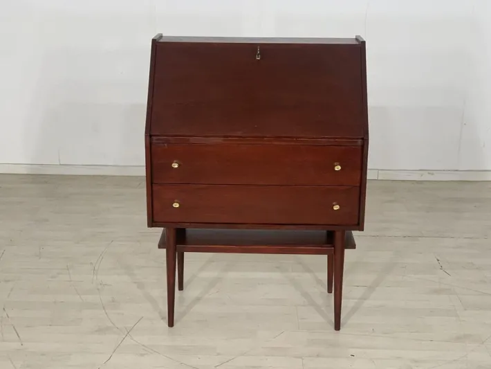 Pamono Vintage Wooden Secretary, 1960s Sale
