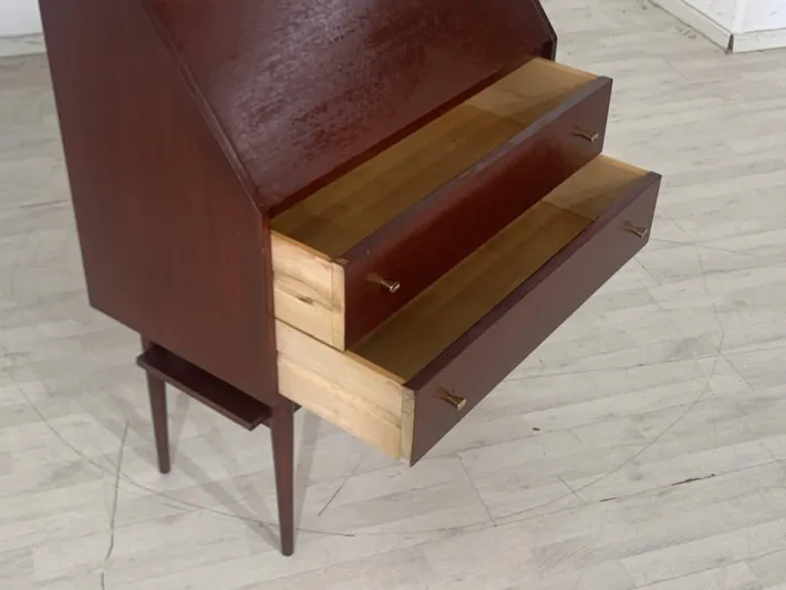 Pamono Vintage Wooden Secretary, 1960s Sale