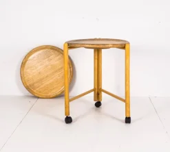 Pamono Vintage Wooden Serving Trolley Hot