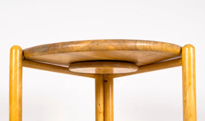 Pamono Vintage Wooden Serving Trolley Hot