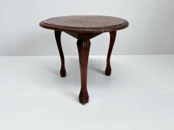 Pamono Vintage Wooden Tripod Side Table or Plant Stand, 1890s Clearance