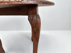 Pamono Vintage Wooden Tripod Side Table or Plant Stand, 1890s Clearance