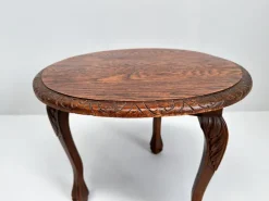 Pamono Vintage Wooden Tripod Side Table or Plant Stand, 1890s Clearance