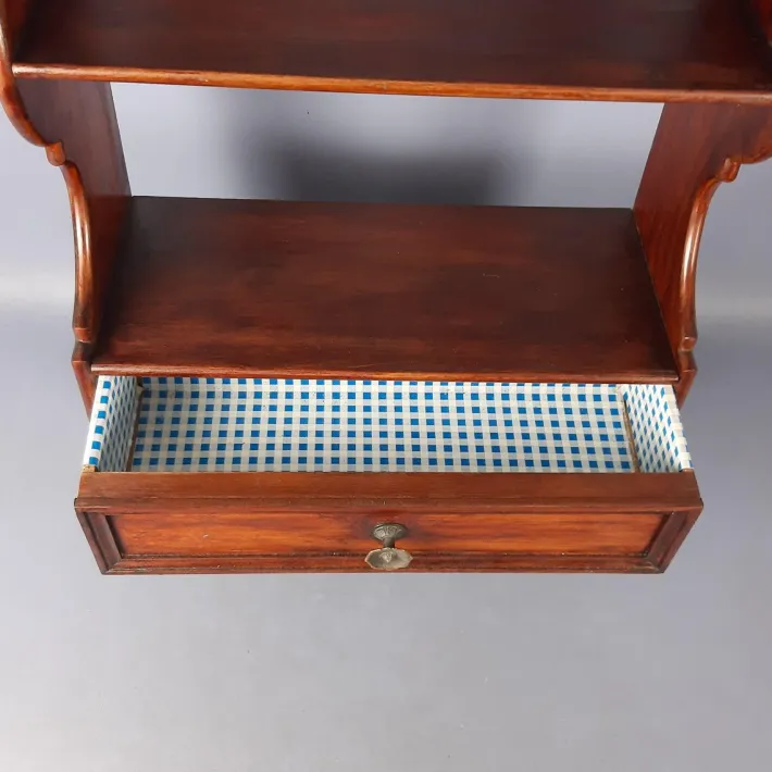 Pamono Vintage Wooden Wall Shelf, 1950s