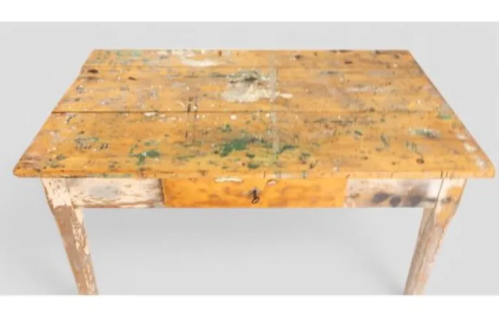 Pamono Vintage Wooden Worktable Discount