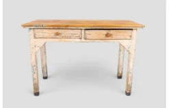 Pamono Vintage Wooden Worktable with Drawers Sale