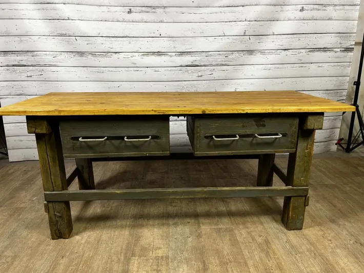 Pamono Vintage Workbench in Spruce Discount