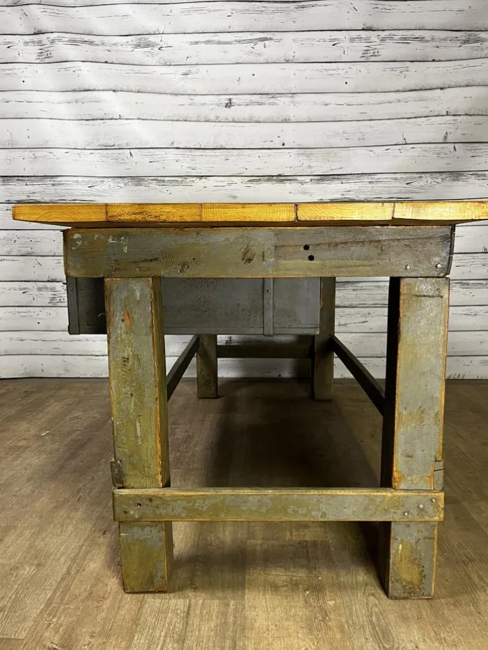 Pamono Vintage Workbench in Spruce Discount