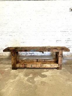 Pamono Vintage Workbench in Wood Best