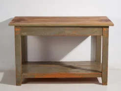 Pamono Vintage Worktable in Olive Green, 1920 Best