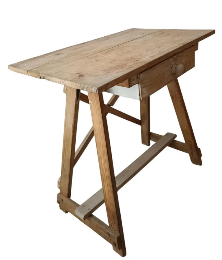Pamono Vintage Worktable in Wood Best