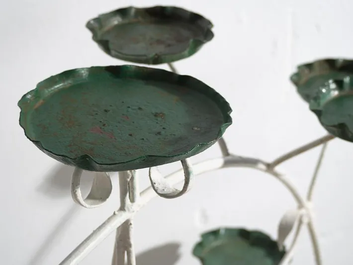 Pamono Vintage Wrought Garden Flowerpot, 1920 Hot