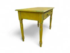 Pamono Vintage Yellow Wooden Table, 1940s Sale