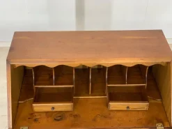 Pamono Vintage Yew & Leather Secretary Online