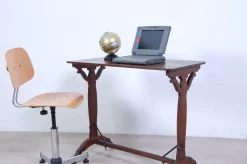 Pamono Vitage Walnut Bistrot Table