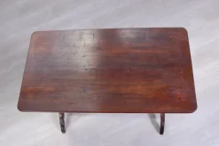 Pamono Vitage Walnut Bistrot Table
