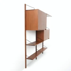 Pamono Wall Bookcase by Dino Cavalli for Tredici (ILA), 1960s Online