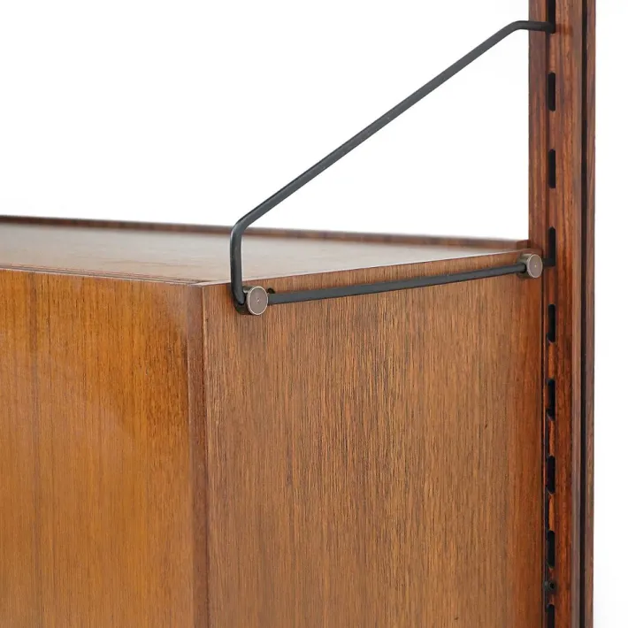Pamono Wall Bookcase by Dino Cavalli for Tredici (ILA), 1960s Online
