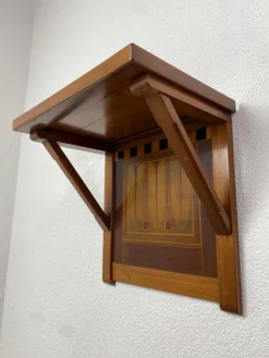 Pamono Wall Shelf attributed to Koloman Moser for Wiener Werkstätte, 1890s Best