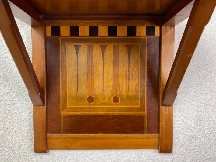 Pamono Wall Shelf attributed to Koloman Moser for Wiener Werkstätte, 1890s Best