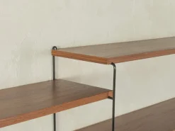 Pamono Wall Shelf with Metal Ladders, 1960s Sale