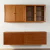 Pamono Wall Shelving System by Kai Kristiansen for FM Møbler, 1960s Sale
