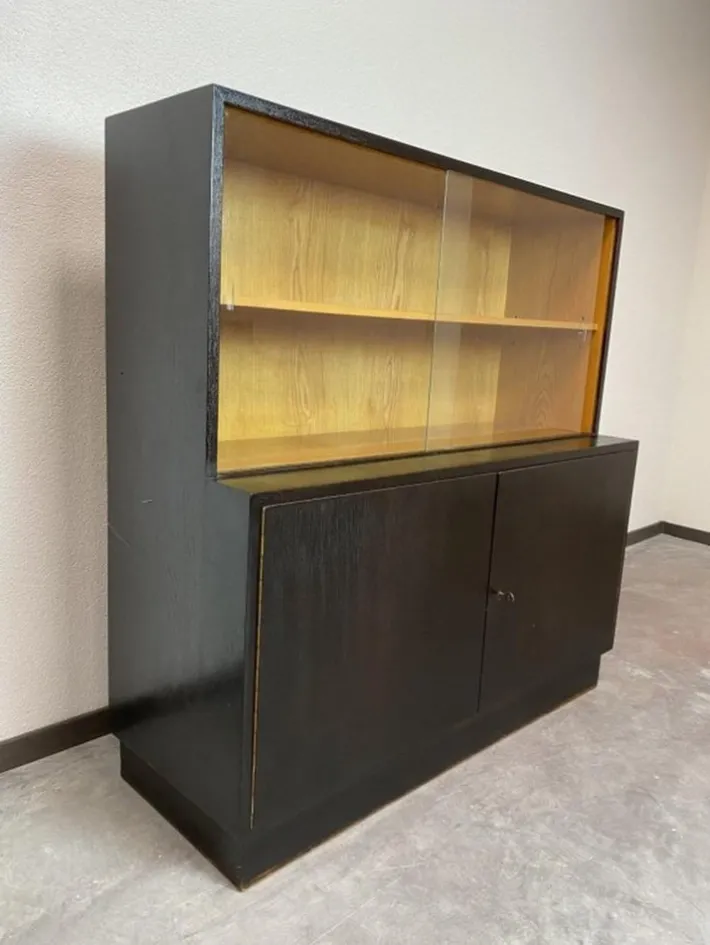 Pamono Wall Units by Jindřich Halabala for Up Závody, 1930s, Set of 2