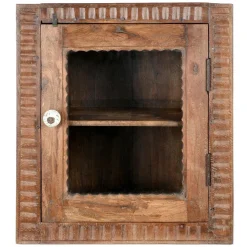 Pamono Wall-Mounted or Built-In Display Case in Solid Wood Online