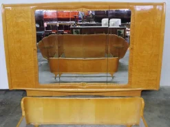 Pamono Walnut Burl Bedroom Set by Osvaldo Borsani, 1950s, Set of 3 Discount