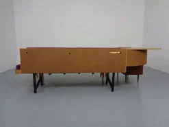 Pamono Walnut Daybed Sofa, Germany, 1950s Outlet
