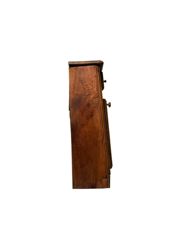 Pamono Walnut Kneeler Cabinet, 1800s Hot