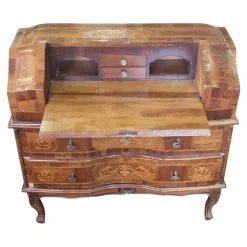 Pamono Walnut Secretaire, Italy, 1980s Discount