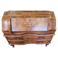 Pamono Walnut Secretaire, Italy, 1980s Discount