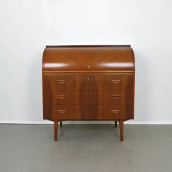 Pamono Walnut Secretary Desk by Egon Ostergaard for SMI, Sweden, 1960s Discount