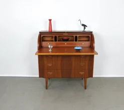 Pamono Walnut Secretary Desk by Egon Ostergaard for SMI, Sweden, 1960s Discount