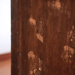 Pamono Walnut Slab Cabinet with Three Drawers Online