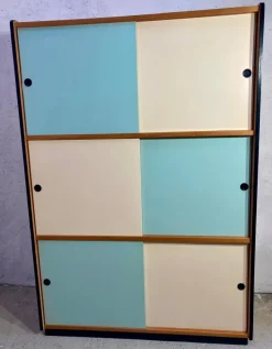 Pamono Wardrobe with Sliding Doors, 1970s Discount