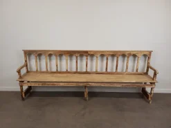 Pamono Weathered Church Bench New