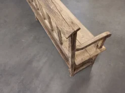 Pamono Weathered Church Bench New