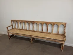 Pamono Weathered Church Bench New